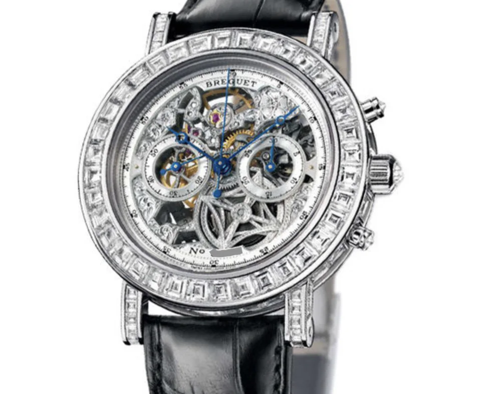 Breguet Classique Chronograph Skeleton Baguette Diamond